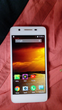 White And Gold Micromax Canvas Hue AQ5000