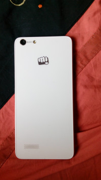 White And Gold Micromax Canvas Hue AQ5000