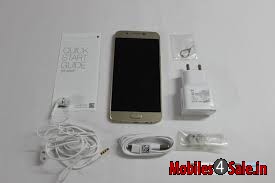 Gold Samsung Galaxy A8