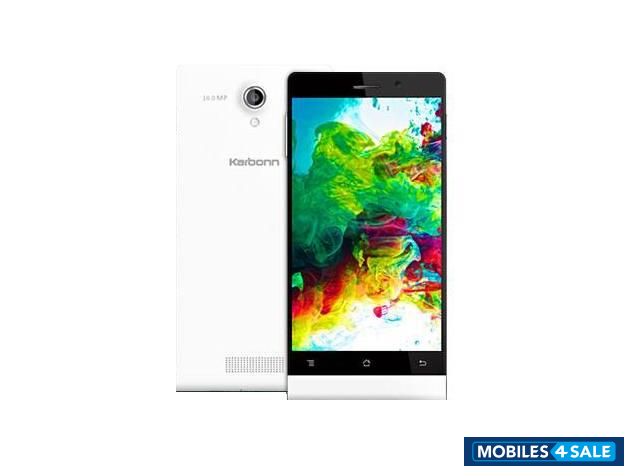 White Karbonn Titanium Octane Plus
