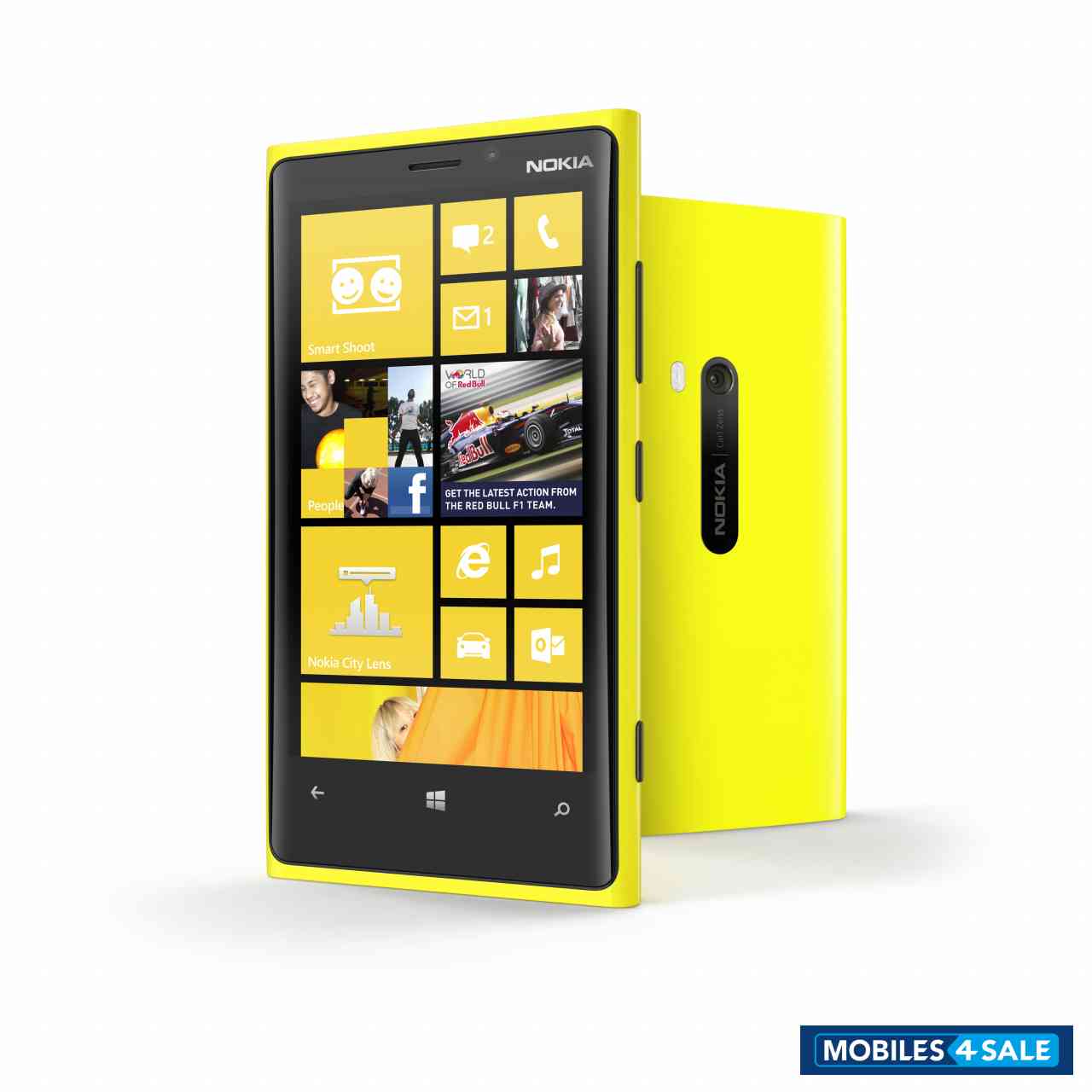 Yellow Nokia Lumia 920
