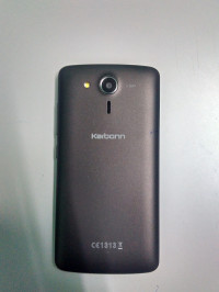 Black-grey Karbonn Alfa A120