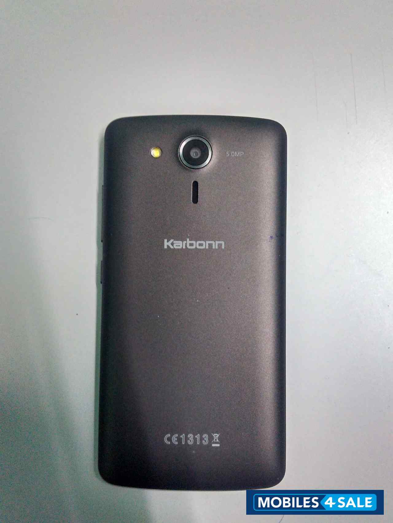 Black-grey Karbonn Alfa A120