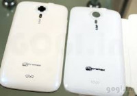 White Micromax Canvas HD A116