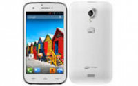 White Micromax Canvas HD A116