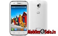 White Micromax Canvas HD A116