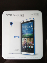 White HTC Desire 820