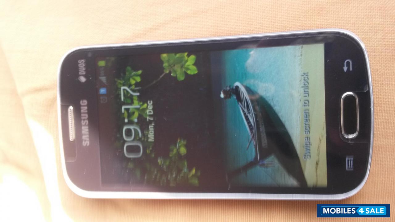 Black Samsung Galaxy Trend