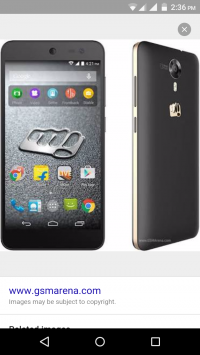 Black Micromax Canvas Xpress 2 E313