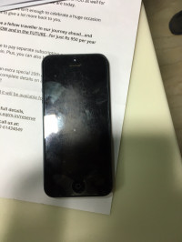 Black Apple iPhone 5