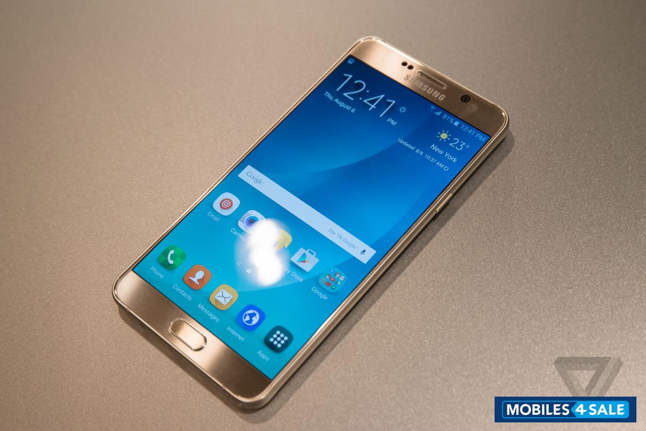 Gold Samsung 4G LTE Smartphone