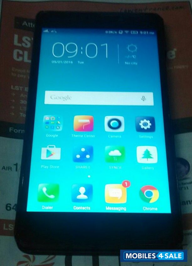 Black Lenovo K3 Note