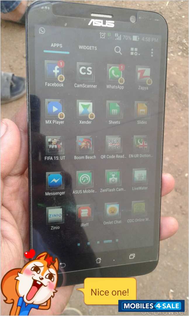 Sliver Asus Zenfone 2 ZE551ML