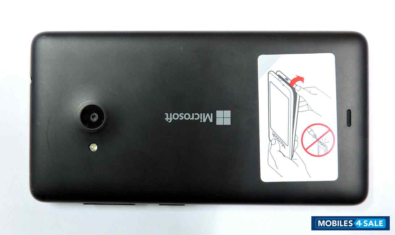 Black Microsoft Lumia 535 Dual SIM