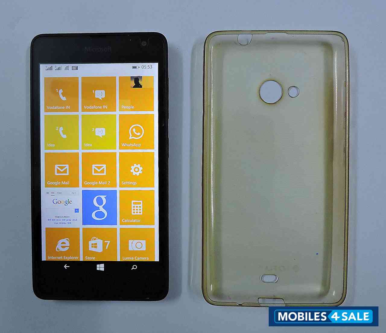 Black Microsoft Lumia 535 Dual SIM