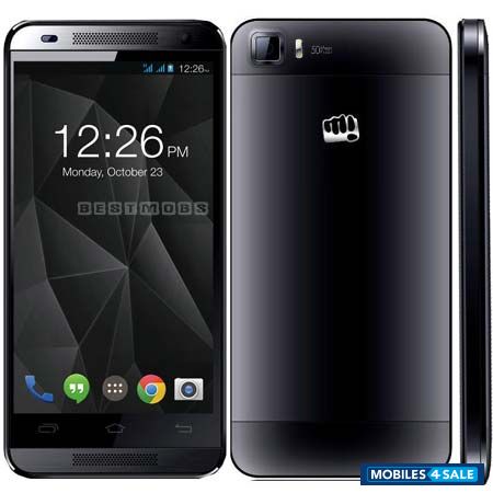 Black Micromax Canvas Fire 3 A096