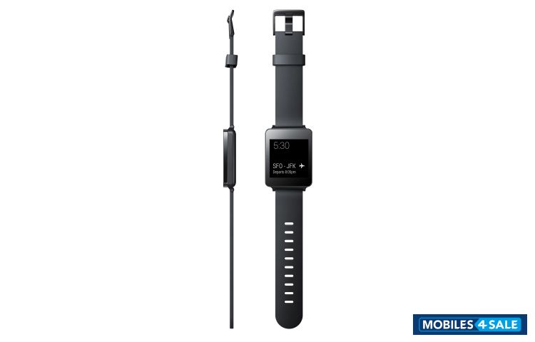 Black LG  G Watch