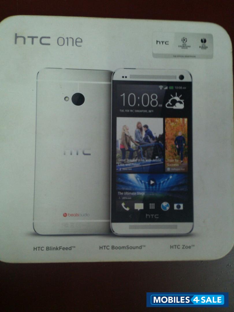 Silver HTC One Silver HTC One