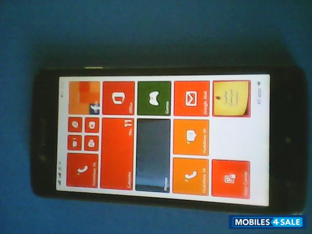 Black Micromax Canvas Win W121