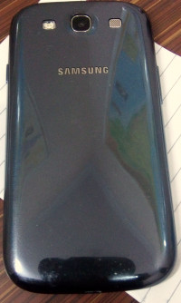 Pebble Blue Samsung Galaxy S3
