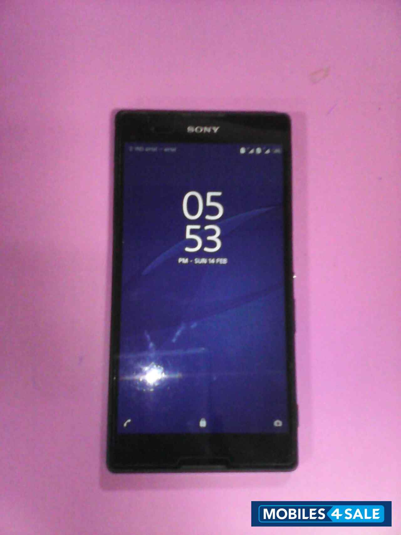 Black Sony Xperia T2 Ultra Dual