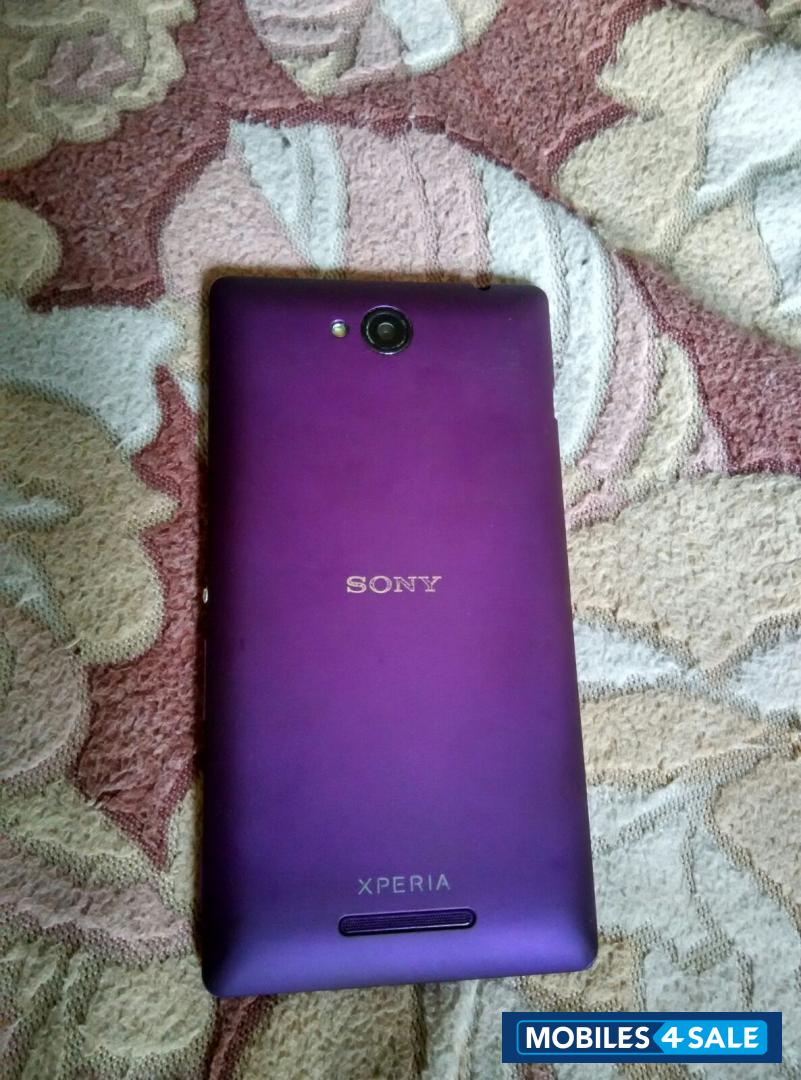 Purple Sony Xperia C