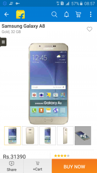 Campaign Gold Samsung 4G LTE Smartphone