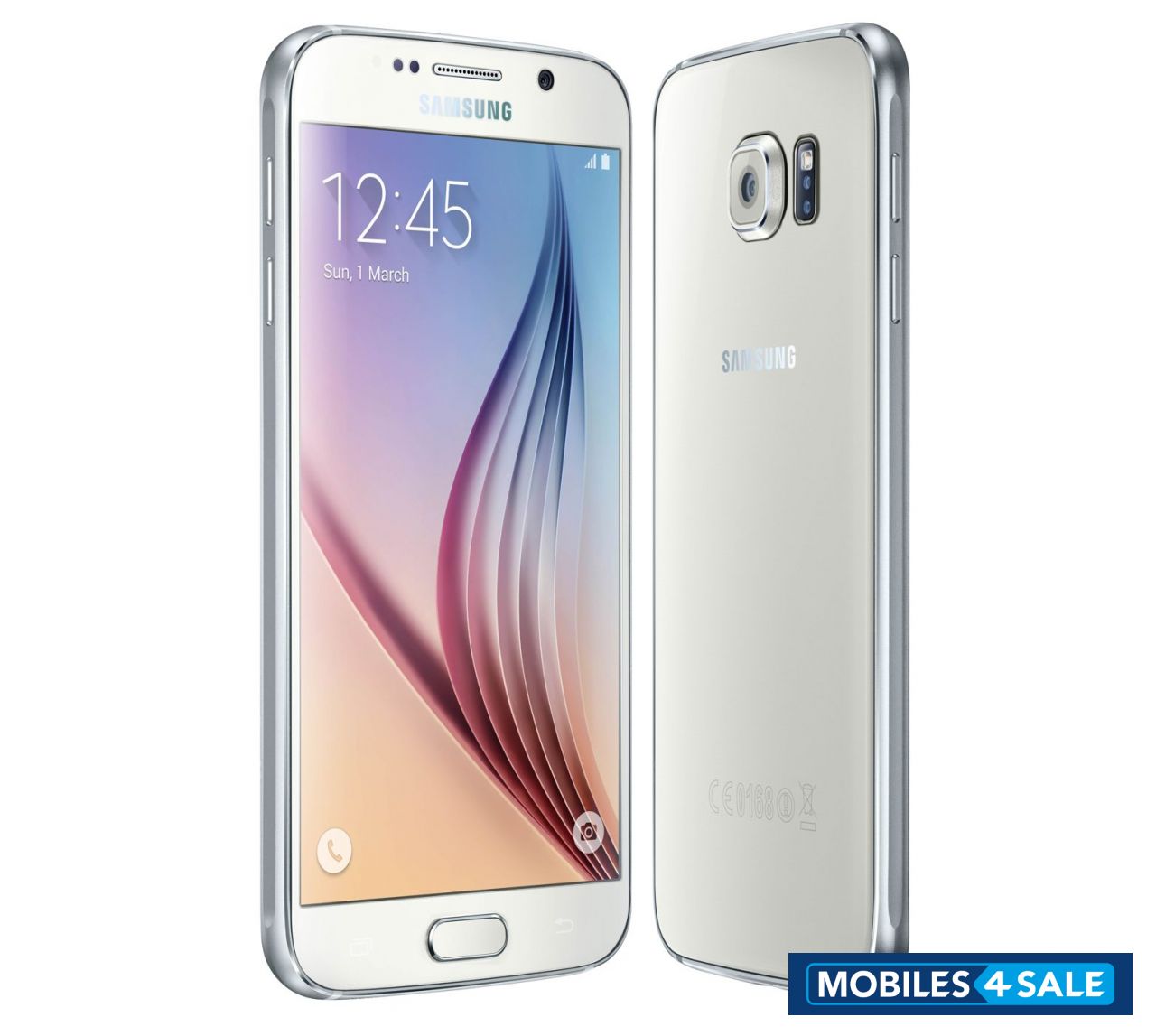 White Samsung Galaxy S6