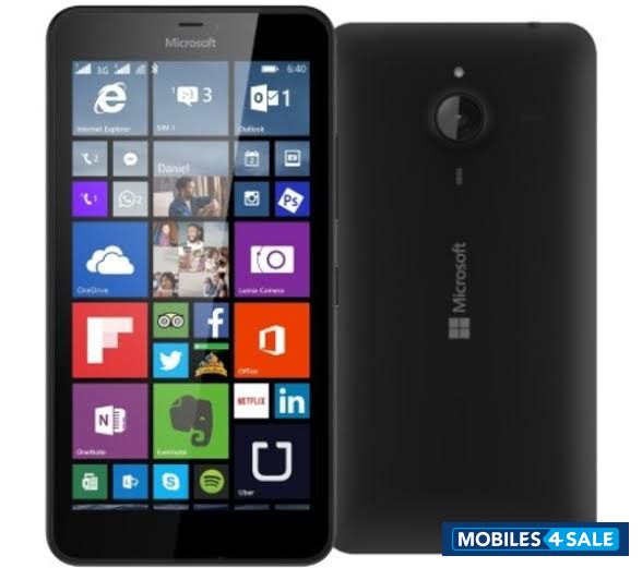 Black Microsoft Lumia 640 XL Dual SIM