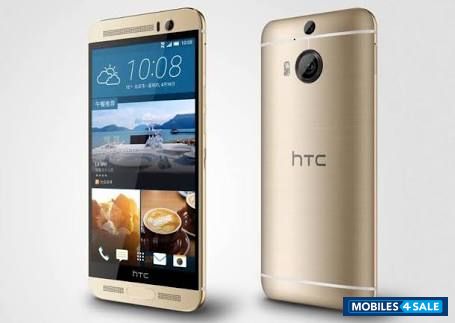 Gold HTC One M9 Plus