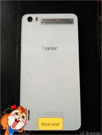 White Huawei Honor 6 Extreme