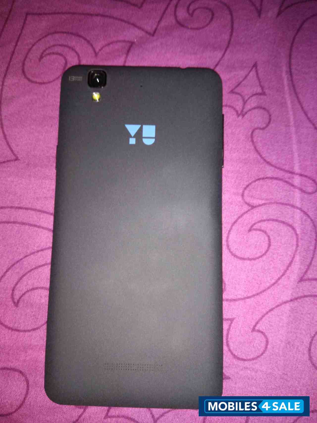 Black Micromax Yureka yu