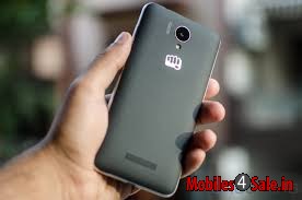 Black With Silver Micromax Canvas Spark Q380