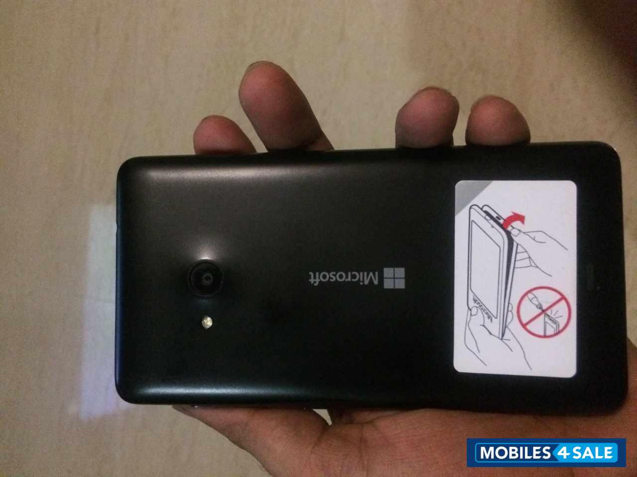 Black Microsoft Lumia 535 Dual SIM