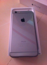 Silver Apple iPhone 6 Plus