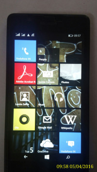 Black Microsoft Lumia 540 Dual SIM