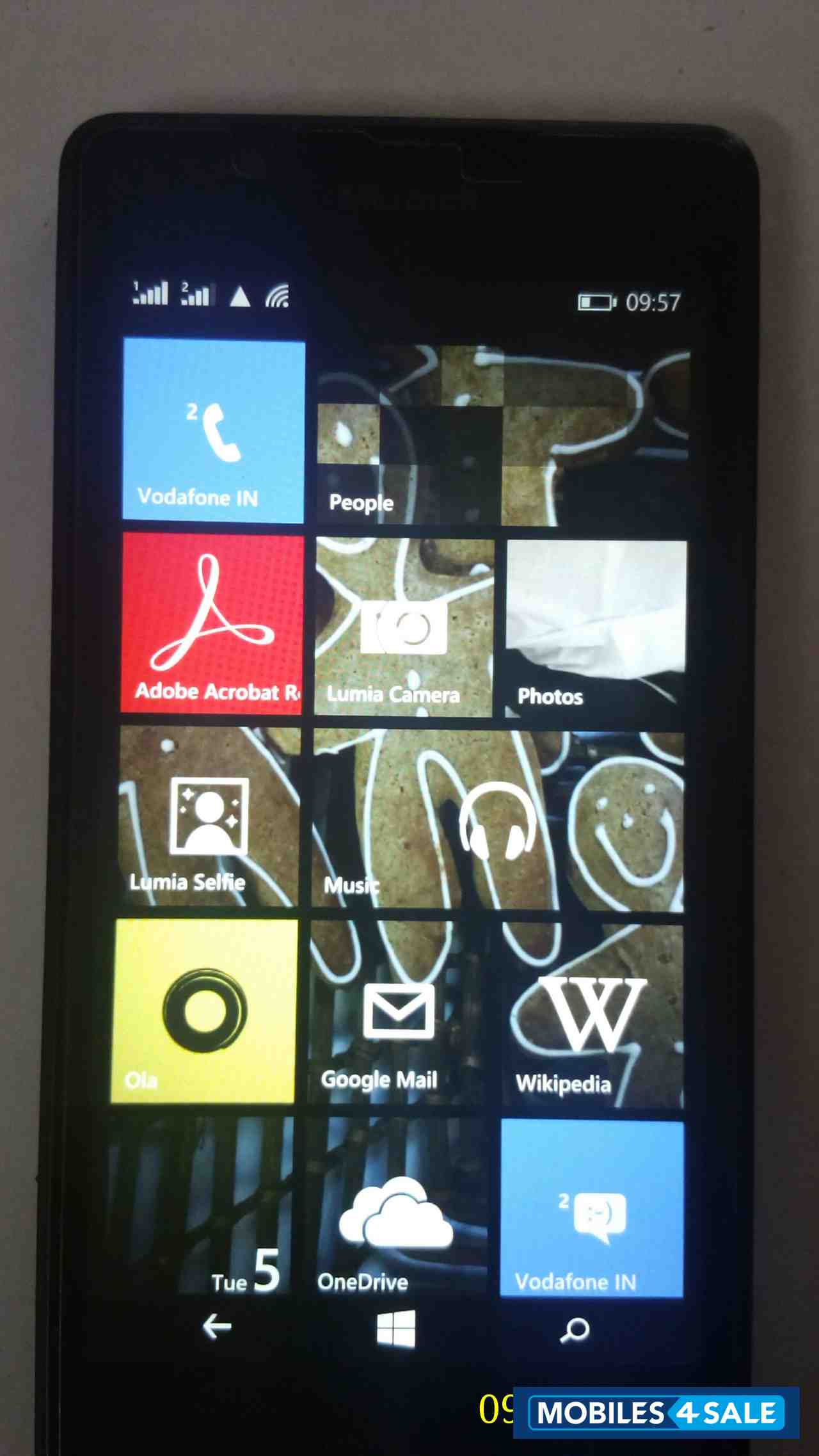 Black Microsoft Lumia 540 Dual SIM