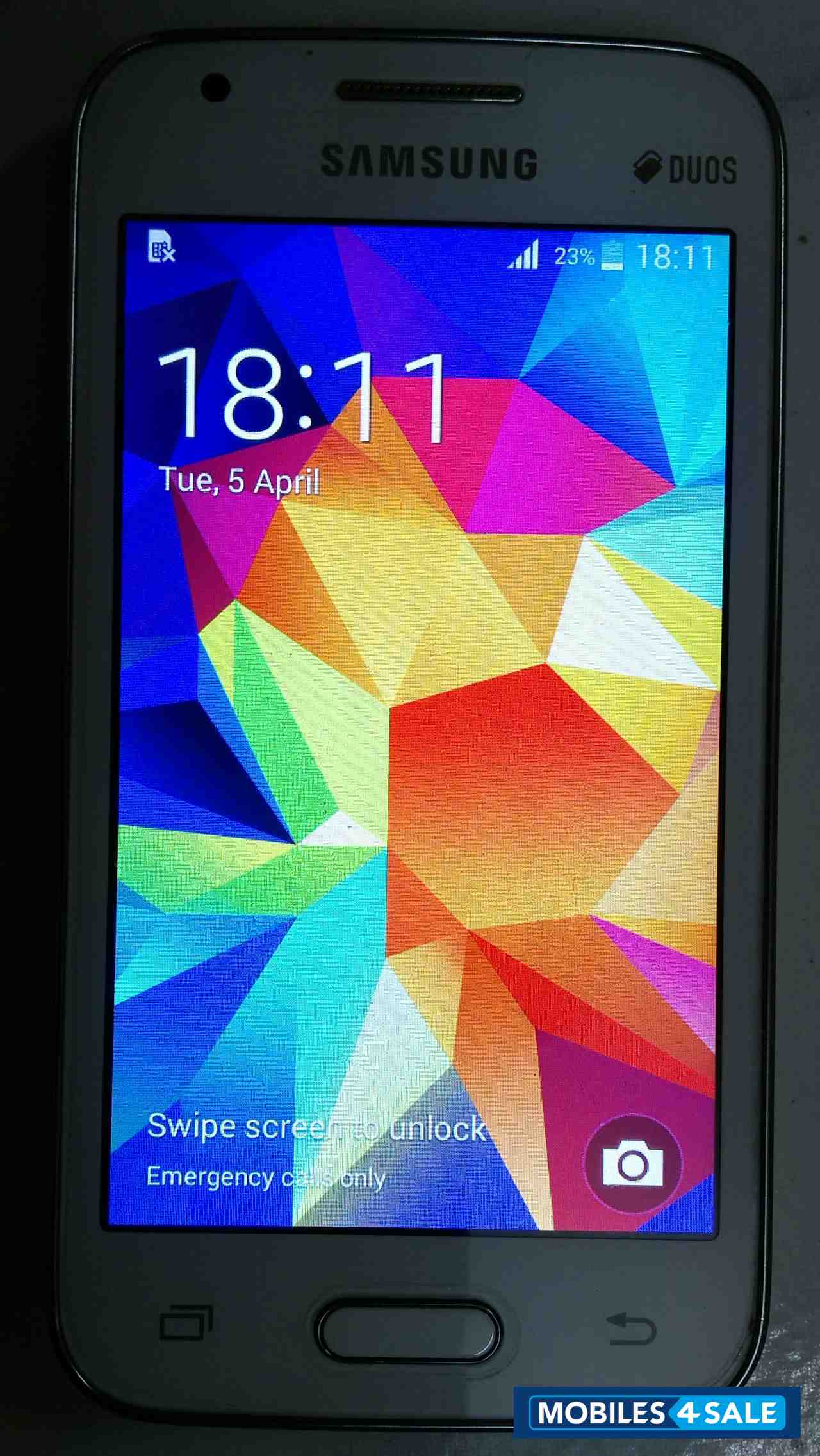 White Samsung Galaxy S Duos 3