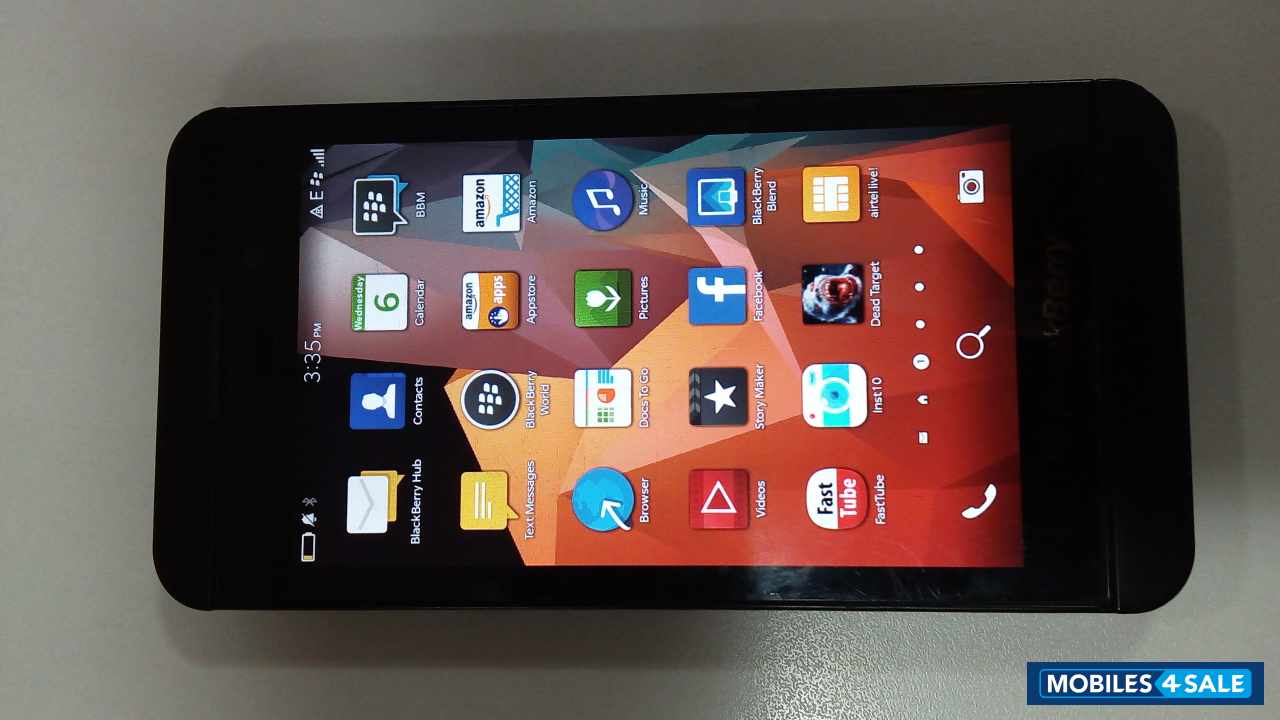 Black BlackBerry Z10