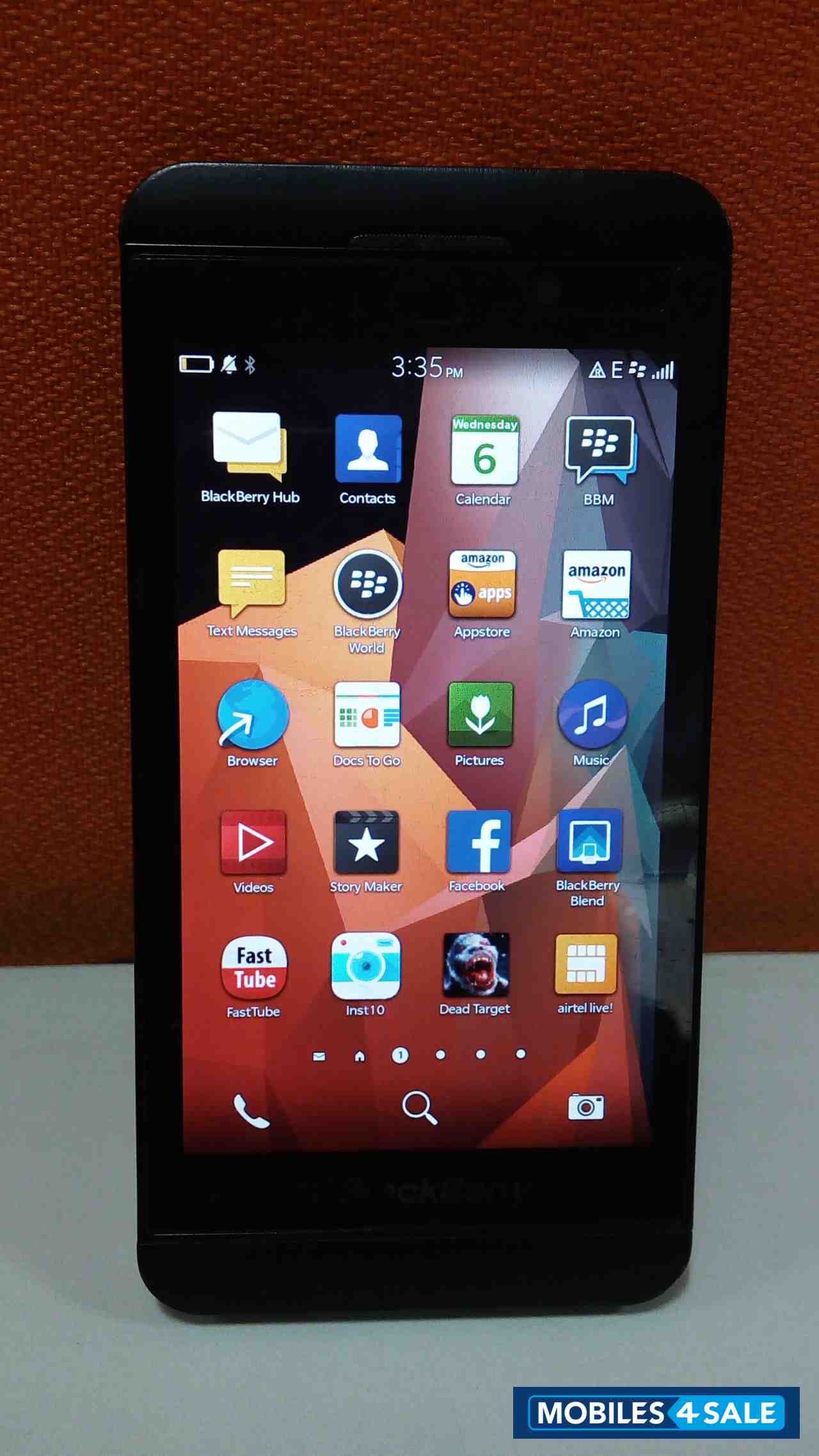 Black BlackBerry Z10