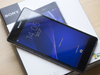 Black Sony Xperia Z2