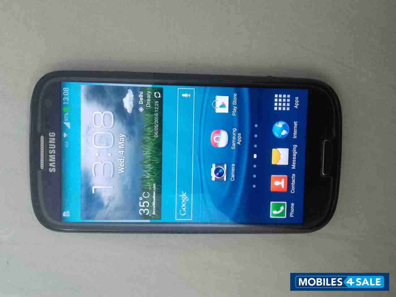 Blue Samsung Galaxy S3