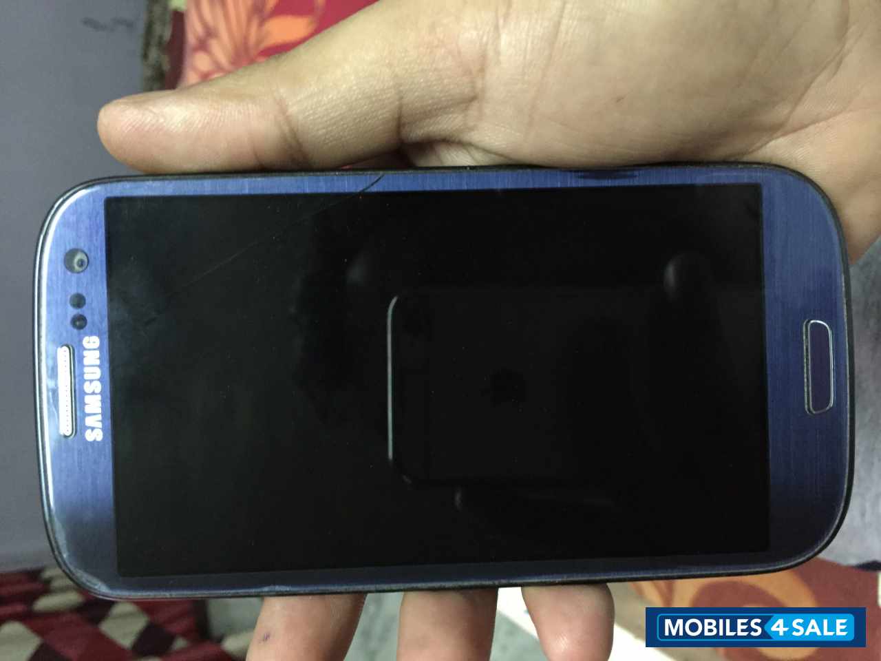 Blue Samsung Galaxy S3