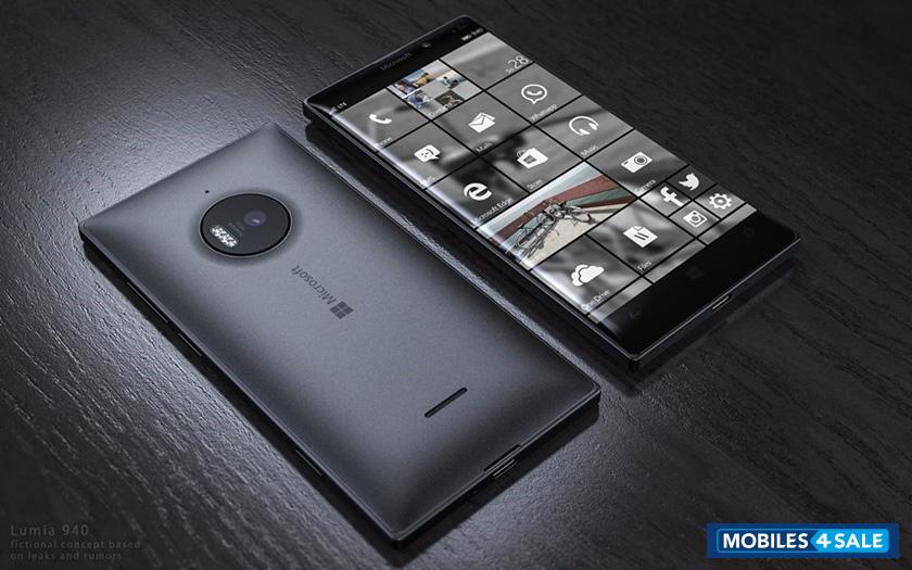 Black Microsoft Lumia 950 XL