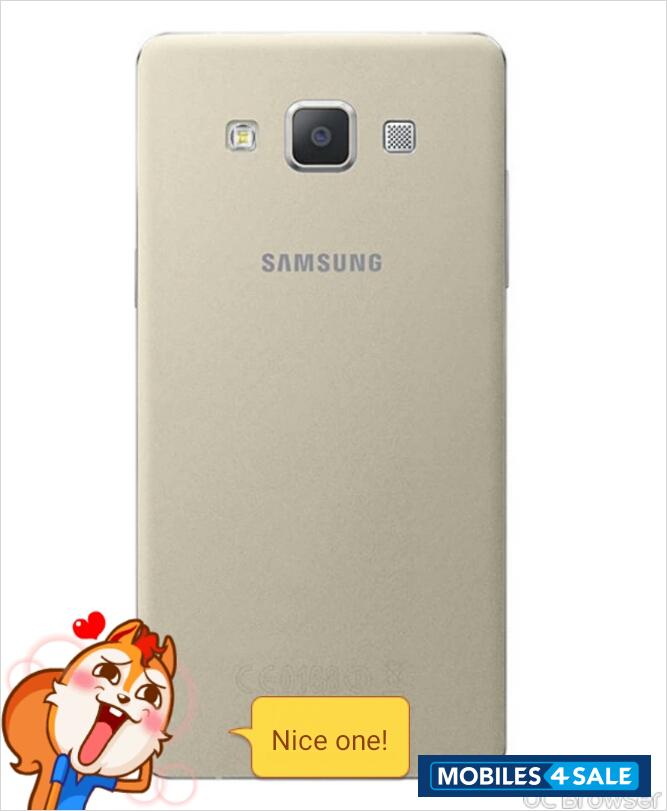 Gold Samsung Galaxy A5