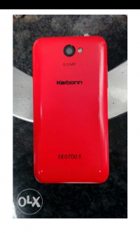 Black / Red Karbonn Titanium Wind W4