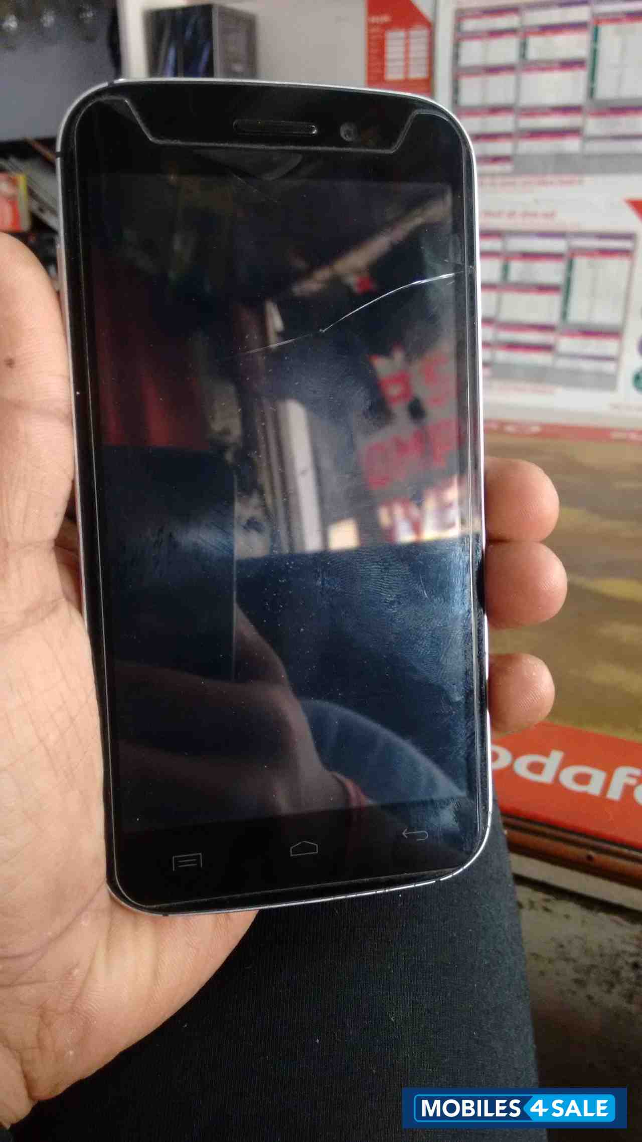 Grey Micromax Canvas 4 A210