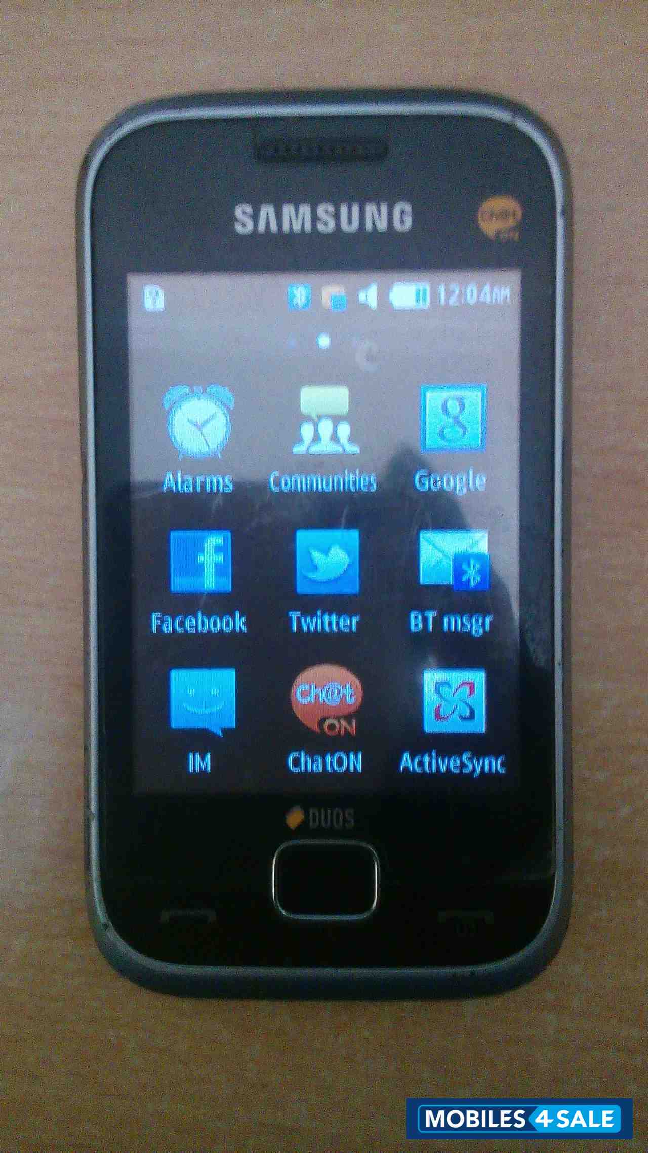 Silver Samsung Champ Deluxe Duos C3312