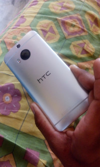 Gold And Silver HTC One M9 Plus