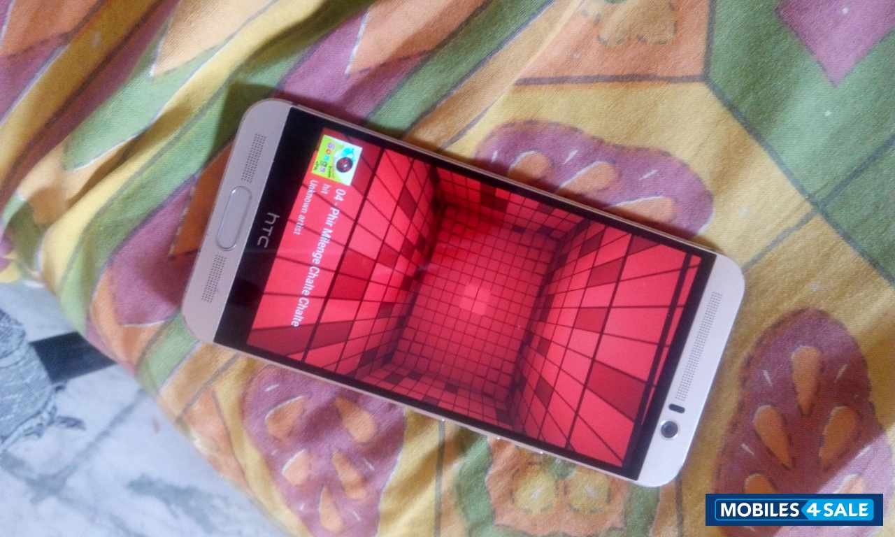 Gold And Silver HTC One M9 Plus